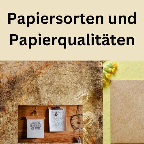 Welches Papier für welchen Anlass?